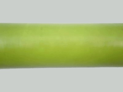 E1007- Parrot Green Single Color Ebonite Rod