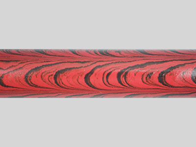 E2002-Red and Black Twin Color Ebonite Rod
