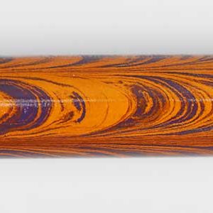 E2003-Orange and Purple Twin Color Ebonite Rod