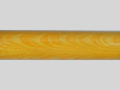 E2005-Orange and Yellow Twin Color Ebonite Rod