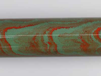 E2006-Green and Red Twin Color Ebonite Rod