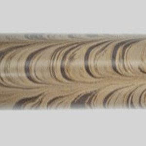 E2011-Brown and Black Twin Color Ebonite Rod