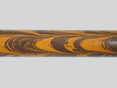 E2015-Brown and Black Twin Color Ebonite Rod