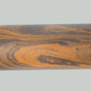 E2016-Black and Orange Twin Color Ebonite Rod