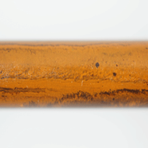 E2020-Orange and Black Twin Color Ebonite Rod
