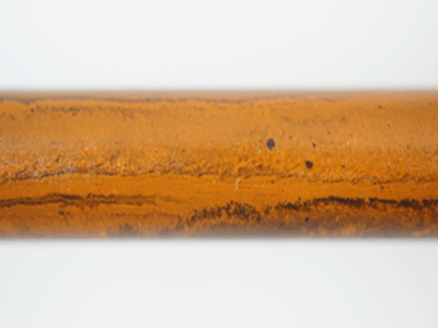E2020-Orange and Black Twin Color Ebonite Rod