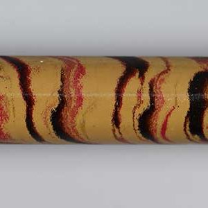 E3001-Beige Black and Red Tri Color Ebonite Rod