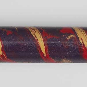 E3003-Dark Purple Beige and Red Tri Color Ebonite Rod