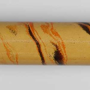 E3008-Beige Orange and Black Tri Color Ebonite Rod