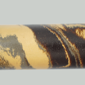 E3023-Black Grey and Beige Tri Color Ebonite Rod