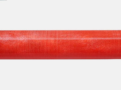 RC2003- Bright Red And Silver Twin Color Resin Rod
