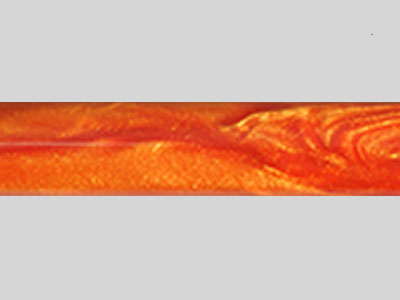 RC2004- Orange And Gold Twin Color Resin Rod
