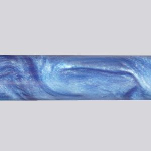 RC2007- Bright Blue And Silver Twin Color Resin Rod