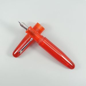 Model-1005A Varuna வருணா Sindoor சிந்தூர் Handmade Resin  Red Color Fountain Pen