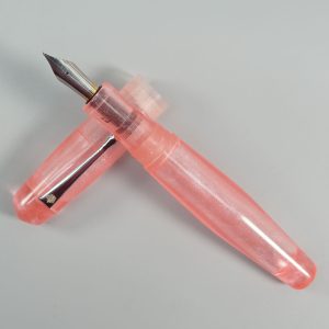 Model-1043A Senthamarai செந்தாமரை Handmade Resin Pink Color Fountain Pen