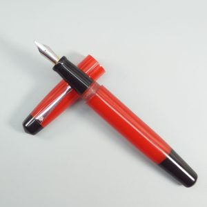 Model-1013 Sabyasachi Celestine சப்யசாச்சி செலஸ்டின் Sindoor சிந்தூர் Handmade Resin Red Color Fountain Pen