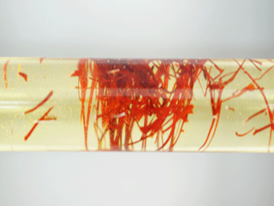 RCS2001- Light Yellow Special Saffron Expoy Resin Rod