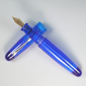 WOW Model 1005A Varuna வருணா  Resin Blue Color Body and Cap Fountain Pen