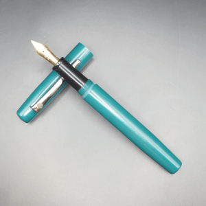 WOW Brand Model-1033A Nayam நயம்  Ebonite Dark Green Color  Fountain Pen SKU 60191