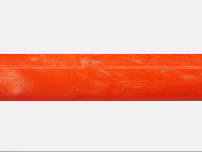 RC2011-Orange And Silver Twin Color Resin Rod