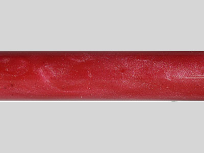 RC2017- Cherry Red And Silver Twin Color Resin Rod