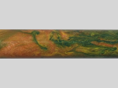 RC3014 Green, Brown And Yellow Color Resin Rod