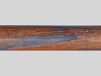 RC2046 Light Brown And Blue Color Resin Rod