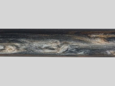 RC3011 Black , Brown And White Cream Color Resin Rod