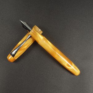 WOW Brand Model-1045 Agam அகம் 13mm /15mm Resin Yellow Color Body Eyedropper Model Fountain Pen Click Converter Kanwrite Jowa Compatible Thread SKU 60215