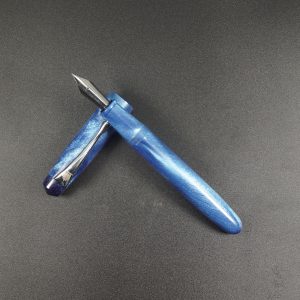 WOW Brand Model-1045 Agam அகம் 13mm /15mm Resin Sky Blue Color Body Eyedropper Model Fountain Pen Click Converter Kanwrite Jowa Compatible Thread SKU 60220