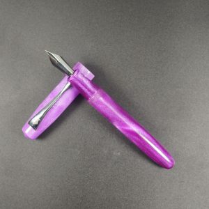 WOW Brand Model-1045 Agam அகம் 13mm /15mm Resin Violet Color Body Eyedropper Model Fountain Pen Click Converter Kanwrite Jowa Compatible Thread SKU 60221