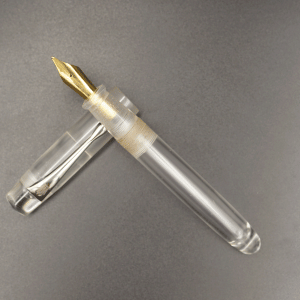 WOW Brand Model-1045 Agam அகம் 13mm /15mm Transparent Epoxy Resin Color Body Eyedropper Model Fountain Pen Click Converter Kanwrite Jowa Compatible Thread SKU 60231