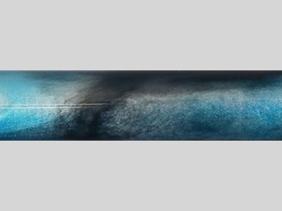 RC2035 Sky Blue And Black Color Resin Rod
