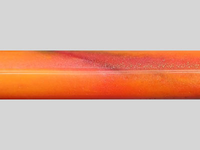 RC3003-Orange, Pink, and Green Triple Color Resin Rod