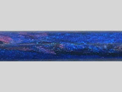 RC2065 Blue And Light Rose Gold Color Resin Rod