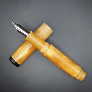 WOW Brand Model-1038A Chota Master(Aurelia) சோட்டா மாஸ்டர் 16/16mm Resin Yellow Color Body Clip Options Can Be provided Based On Customer Preference Eyedropper Model Fountain Pen Kanwrite Compatible Jowo Thread SKU 60195