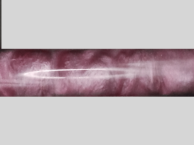 RC2088-Dusty Rose and Silver Glitter Twin Color Resin Rod